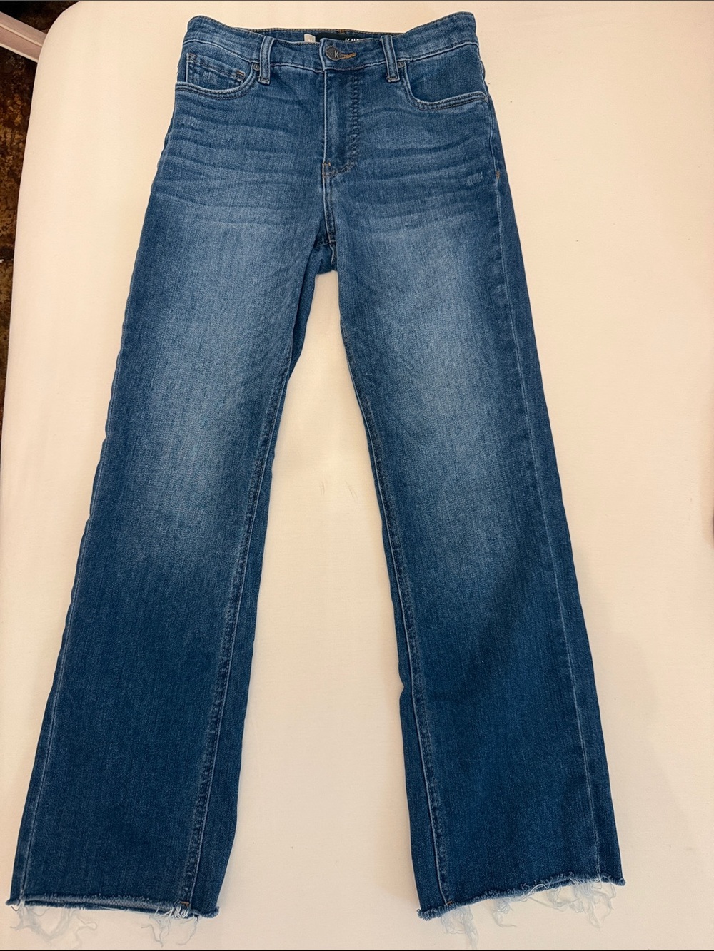 Kut from the Kloth Blue Wide Leg Jeans